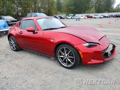 Czwarte zdjęcie samochodu z boku: 2021 MAZDA MX-5 MIATA GRAND TOURING VIN:JM1NDAM73M0459570 - miniatura