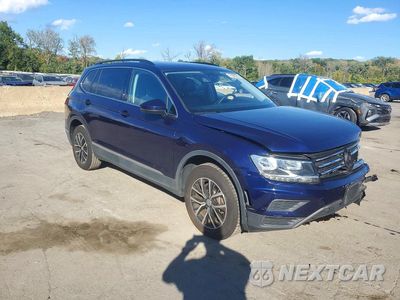 Czwarte zdjęcie samochodu z boku: 2021 VOLKSWAGEN TIGUAN SE VIN:3VV2B7AXXMM131495 - miniatura