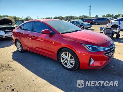 Czwarte zdjęcie samochodu z boku: 2020 HYUNDAI ELANTRA SEL VIN:5NPD84LFXLH621383 - miniatura
