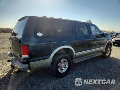 Trzecie zdjęcie samochodu z tyłu: 2000 FORD EXCURSION LIMITED VIN:1FMNU43L3YEC76786 - miniatura