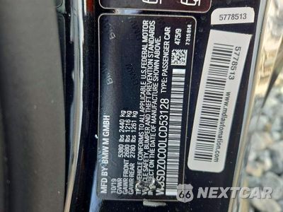 Zdjęcie 12 z 12 samochodu: 2020 BMW M8 VIN:WBSDZ0C00LCD53128 - miniatura
