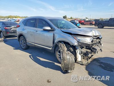 Czwarte zdjęcie samochodu z boku: 2021 HONDA CR-V TOURING VIN:7FART6H97ME000304 - miniatura