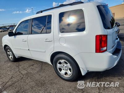 Drugie zdjęcie samochodu z przodu: 2011 HONDA PILOT LX VIN:5FNYF3H24BB012391 - miniatura