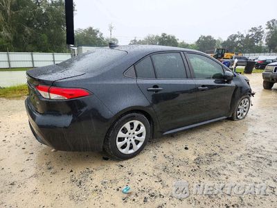 Trzecie zdjęcie samochodu z tyłu: 2020 TOYOTA COROLLA LE VIN:JTDEPRAE5LJ086064 - miniatura