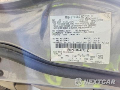 Zdjęcie 12 z 12 samochodu: 2006 FORD TAURUS SE VIN:1FAFP53UX6A193123 - miniatura