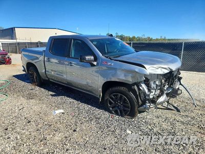 Czwarte zdjęcie samochodu z boku: 2023 CHEVROLET SILVERADO K1500 RST VIN:2GCUDEED4P1141599 - miniatura