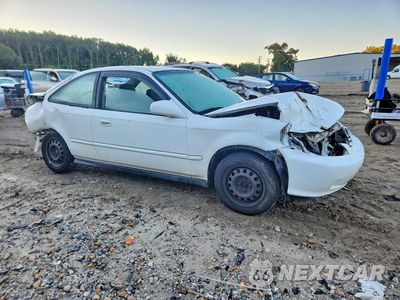 Czwarte zdjęcie samochodu z boku: 2000 HONDA CIVIC EX VIN:1HGEJ8244YL059792 - miniatura