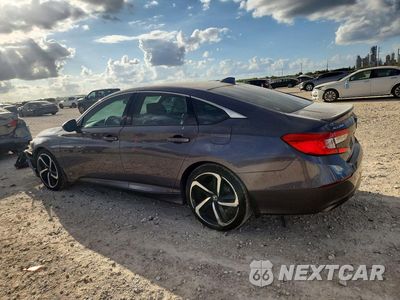 Drugie zdjęcie samochodu z przodu: 2019 HONDA ACCORD SPORT VIN:1HGCV1F36KA004185 - miniatura