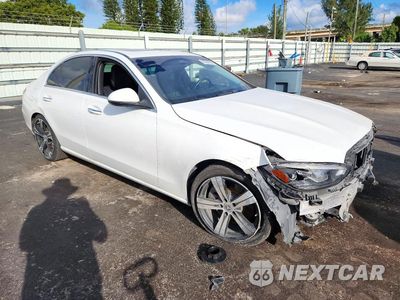 Czwarte zdjęcie samochodu z boku: 2022 MERCEDES-BENZ C 300 VIN:W1KAF4GB6NR008629 - miniatura