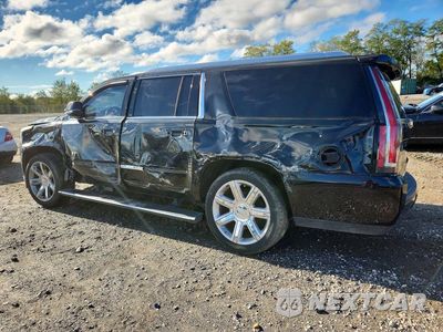 Drugie zdjęcie samochodu z przodu: 2019 CADILLAC ESCALADE ESV PLATINUM VIN:1GYS3KKJXKR162910 - miniatura