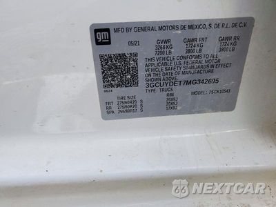 Zdjęcie 13 z 13 samochodu: 2021 CHEVROLET 1500 VIN:3GCUYDET7MG342695 - miniatura