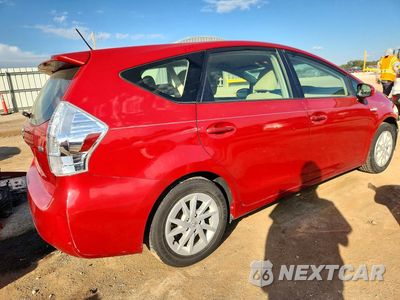 Trzecie zdjęcie samochodu z tyłu: 2012 TOYOTA PRIUS V TWO VIN:JTDZN3EU6C3116036 - miniatura