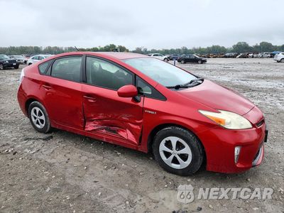 Czwarte zdjęcie samochodu z boku: 2013 TOYOTA PRIUS TWO VIN:JTDKN3DU8D1715729 - miniatura