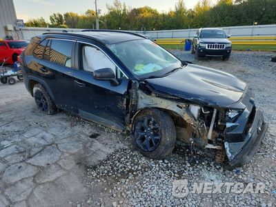 Czwarte zdjęcie samochodu z boku: 2021 TOYOTA RAV4 LE VIN:2T3H1RFV5MC168632 - miniatura