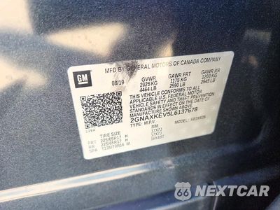 Zdjęcie 13 z 13 samochodu: 2020 CHEVROLET EQUINOX LT VIN:2GNAXKEV5L6137678 - miniatura