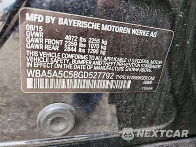 Zdjęcie 12 z 12 samochodu: 2016 BMW 528 I VIN:WBA5A5C58GD527792 - miniatura