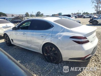 Drugie zdjęcie samochodu z przodu: 2022 GENESIS G70 3.3T STANDARD VIN:KMTG54TE9NU096551 - miniatura