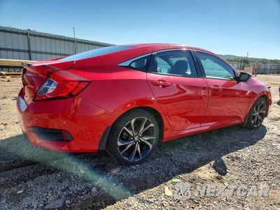 Trzecie zdjęcie samochodu z tyłu: 2020 HONDA CIVIC SPORT VIN:2HGFC2E87LH526932 - miniatura