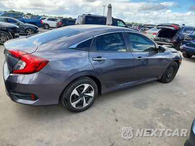 Trzecie zdjęcie samochodu z tyłu: 2021 HONDA CIVIC LX VIN:2HGFC2F62MH507820 - miniatura