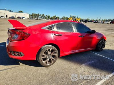 Trzecie zdjęcie samochodu z tyłu: 2021 HONDA CIVIC SPORT VIN:2HGFC2F88MH516605 - miniatura