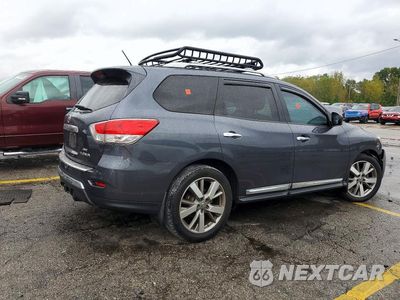 Trzecie zdjęcie samochodu z tyłu: 2014 NISSAN PATHFINDER S VIN:5N1AR2MM1EC688935 - miniatura