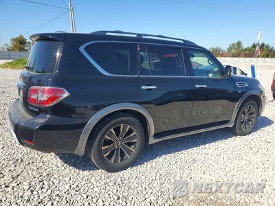 Trzecie zdjęcie samochodu z tyłu: 2017 NISSAN ARMADA PLATINUM VIN:JN8AY2NC6H9511011 - miniatura