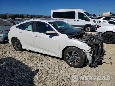Czwarte zdjęcie samochodu z boku: 2017 HONDA CIVIC EX VIN:19XFC2F85HE206590 - miniatura