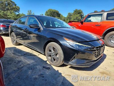 Czwarte zdjęcie samochodu z boku: 2023 HYUNDAI ELANTRA SEL VIN:KMHLM4AG9PU531104 - miniatura