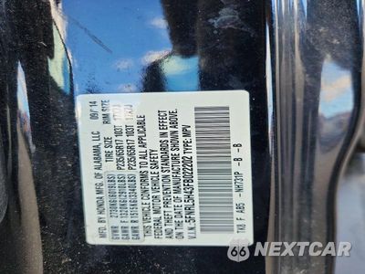 Zdjęcie 13 z 13 samochodu: 2015 HONDA ODYSSEY EX VIN:5FNRL5H43FB022202 - miniatura