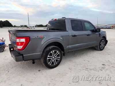 Trzecie zdjęcie samochodu z tyłu: 2022 FORD F150 SUPERCREW VIN:1FTEW1CP4NKE53424 - miniatura