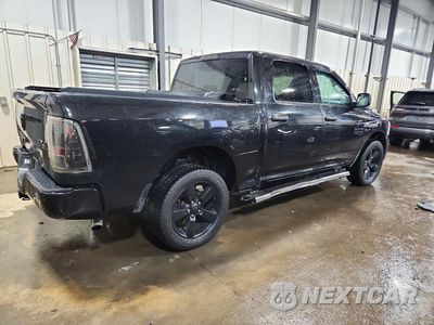 Trzecie zdjęcie samochodu z tyłu: 2017 RAM 1500 ST VIN:1C6RR7KG3HS780051 - miniatura