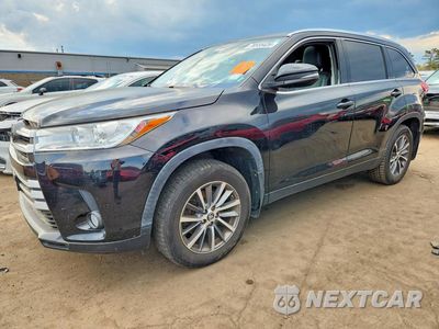 2019 TOYOTA HIGHLANDER XLE 5TDJZRFH1KS614731 - główne zdjęcie licytacji z USA - miniatura