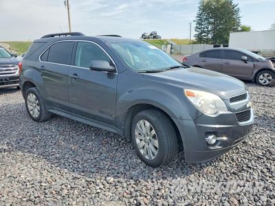 Czwarte zdjęcie samochodu z boku: 2011 CHEVROLET EQUINOX LT VIN:2CNALPEC9B6202770 - miniatura