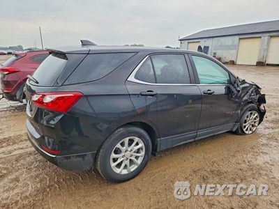 Trzecie zdjęcie samochodu z tyłu: 2021 CHEVROLET EQUINOX LT VIN:3GNAXKEV7ML400606 - miniatura