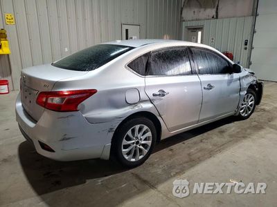 Trzecie zdjęcie samochodu z tyłu: 2018 NISSAN SENTRA SV VIN:3N1AB7AP2JY229308 - miniatura