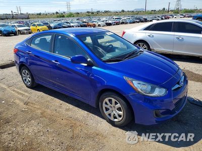 Czwarte zdjęcie samochodu z boku: 2013 HYUNDAI ACCENT GLS VIN:KMHCT4AE9DU556680 - miniatura