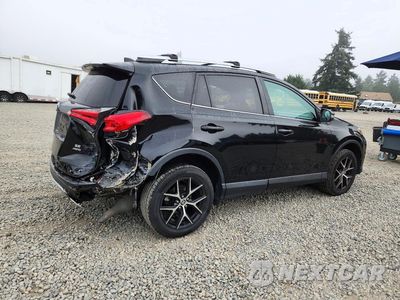Trzecie zdjęcie samochodu z tyłu: 2016 TOYOTA RAV4 SE VIN:2T3JFREV1GW418035 - miniatura