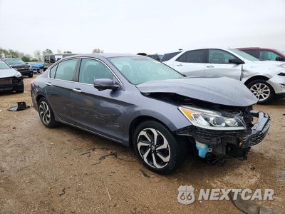 Czwarte zdjęcie samochodu z boku: 2016 HONDA ACCORD EX VIN:1HGCR2F74GA180902 - miniatura
