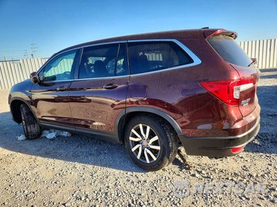 Drugie zdjęcie samochodu z przodu: 2021 HONDA PILOT EX VIN:5FNYF6H34MB072877 - miniatura