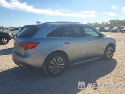 Trzecie zdjęcie samochodu z tyłu: 2016 ACURA MDX TECHNOLOGY VIN:5FRYD3H40GB009789 - miniatura