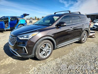 2017 HYUNDAI SANTA FE LIMITED ULTIMATE KM8SRDHF3HU243686 - główne zdjęcie licytacji z USA - miniatura