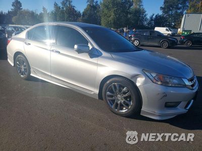 Czwarte zdjęcie samochodu z boku: 2014 HONDA ACCORD TOURING VIN:1HGCR3F94EA015906 - miniatura