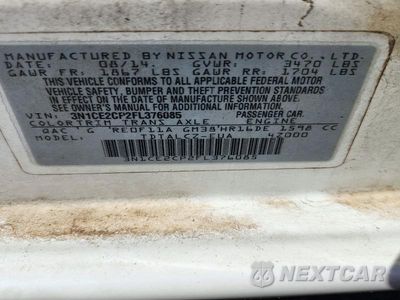 Zdjęcie 13 z 13 samochodu: 2015 NISSAN VERSA NOTE S PLUS VIN:3N1CE2CP2FL376085 - miniatura