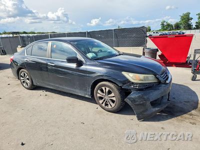 Czwarte zdjęcie samochodu z boku: 2013 HONDA ACCORD LX VIN:1HGCR2F38DA264701 - miniatura