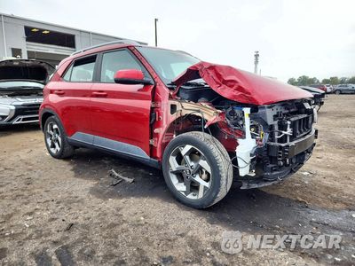 Czwarte zdjęcie samochodu z boku: 2022 HYUNDAI VENUE SEL VIN:KMHRC8A30NU180646 - miniatura