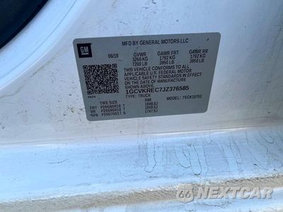 Zdjęcie 14 z 14 samochodu: 2018 CHEVROLET SILVERADO K1500 LT VIN:1GCVKREC7JZ376585 - miniatura