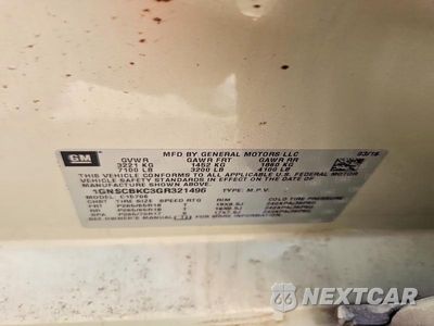Zdjęcie 13 z 13 samochodu: 2016 CHEVROLET TAHOE C1500 LT VIN:1GNSCBKC3GR321496 - miniatura