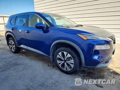 Czwarte zdjęcie samochodu z boku: 2022 NISSAN ROGUE SV VIN:5N1BT3BA3NC677603 - miniatura