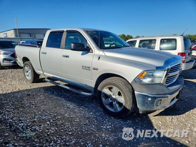 Czwarte zdjęcie samochodu z boku: 2015 RAM 1500 SLT VIN:1C6RR6TT4FS729872 - miniatura