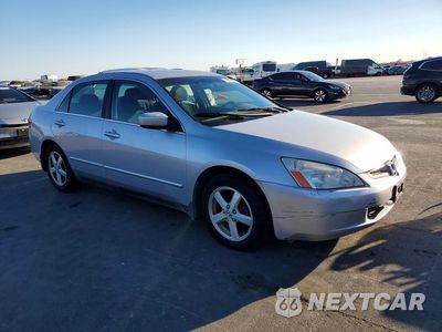 Czwarte zdjęcie samochodu z boku: 2003 HONDA ACCORD LX VIN:JHMCM56403C030559 - miniatura